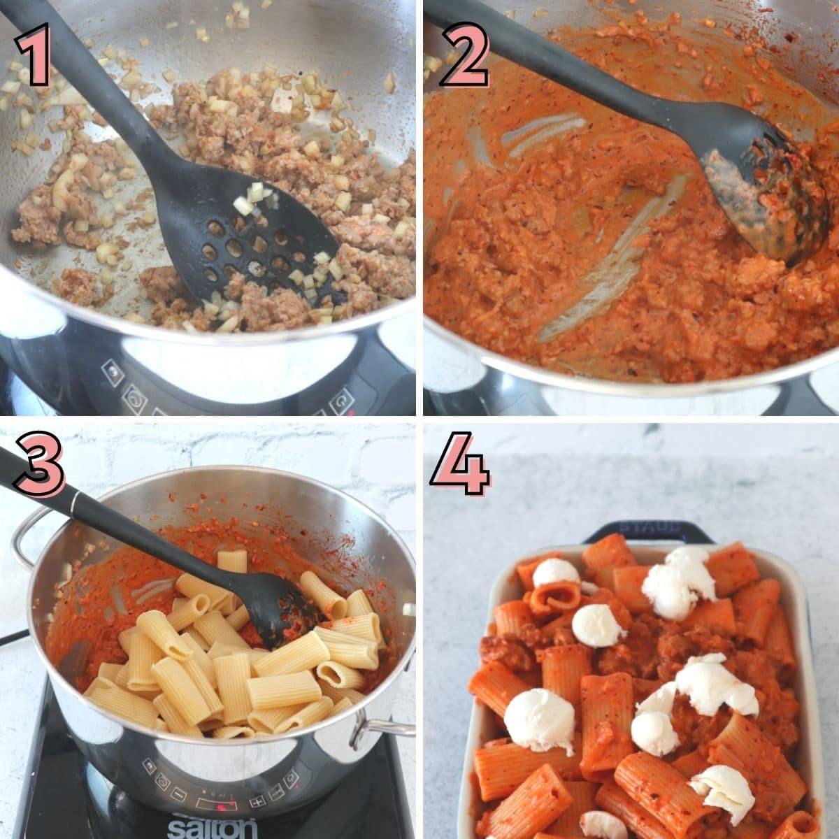 Step by step instructions to prepare rigatoni al forno