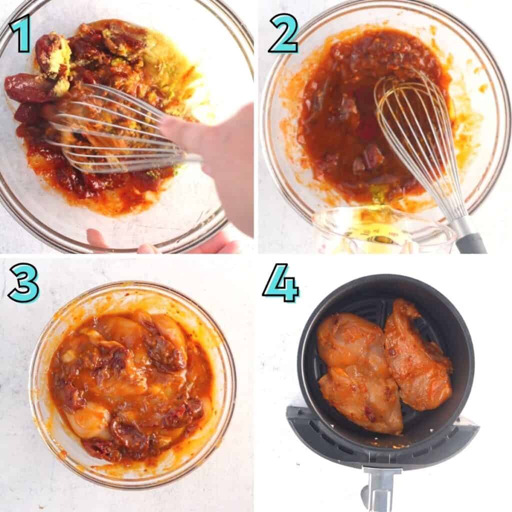 Step by step instructions to prepare qdoba chipotle chicken