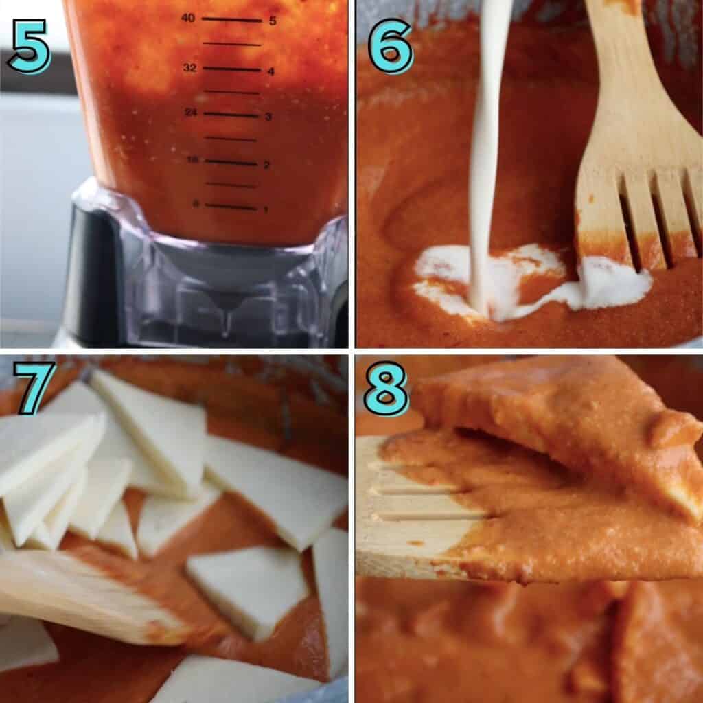step by step instructions to prepare shahi paneer.