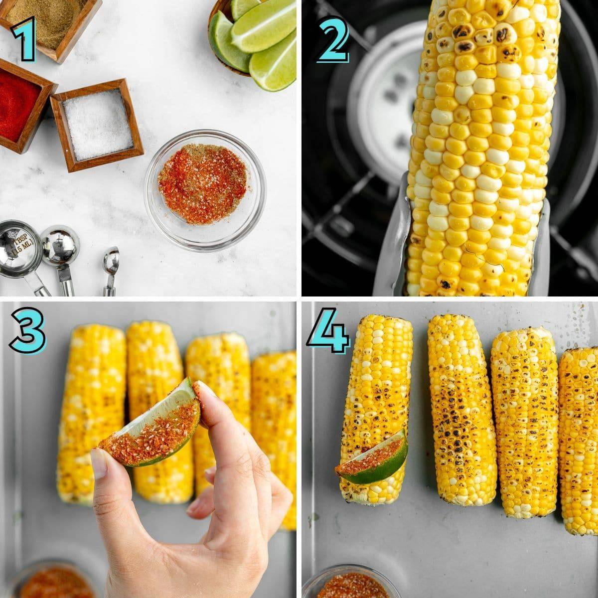 Step by step instructions to prepare indian street corn