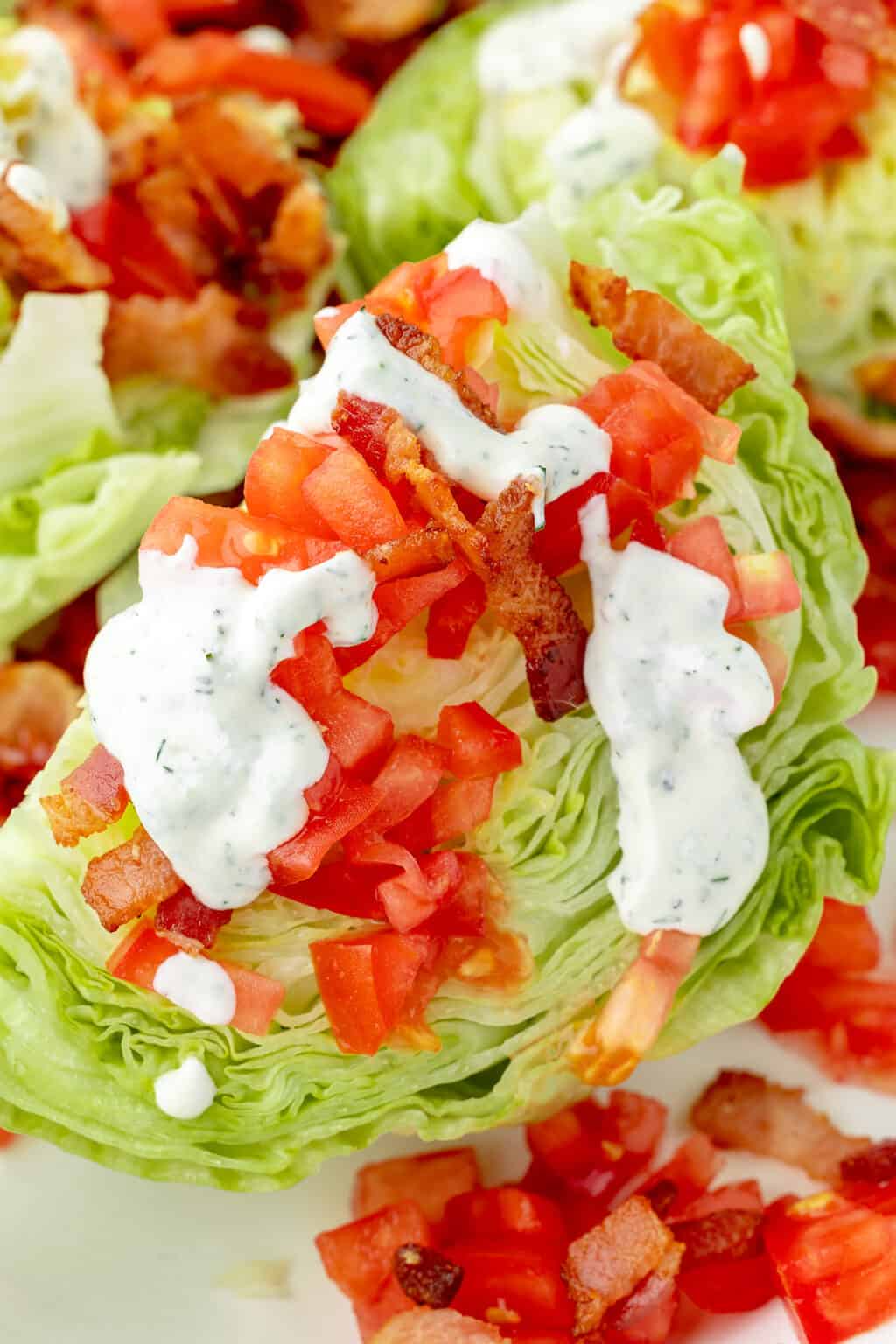 Steakhouse Style Wedge Salad {Without Blue Cheese} – The Sassy Foodie