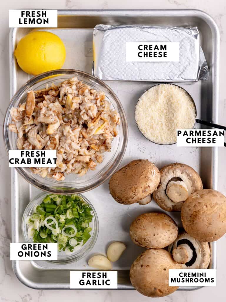 Stuffed Mushrooms Neptune (The Keg Copycat Recipe) The Sassy Foodie