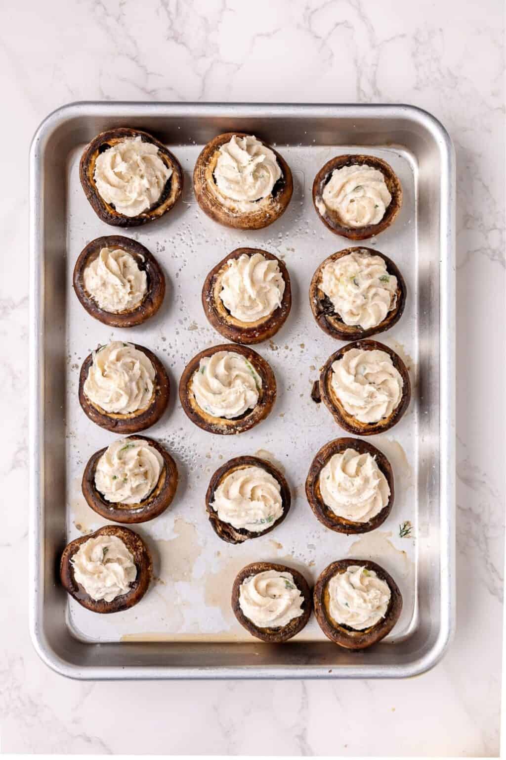 Stuffed Mushrooms Neptune (The Keg Copycat Recipe) The Sassy Foodie